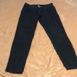 LC Lauren Conrad Midrise Dark Jeggings